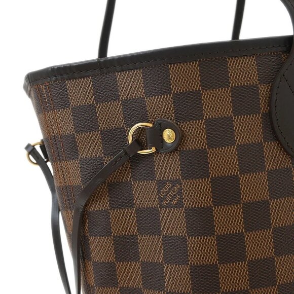 Louis Vuitton Damier Neverfull MM Shoulder Tote Bag N51105 SD3079 145560 - Picture 6 of 11